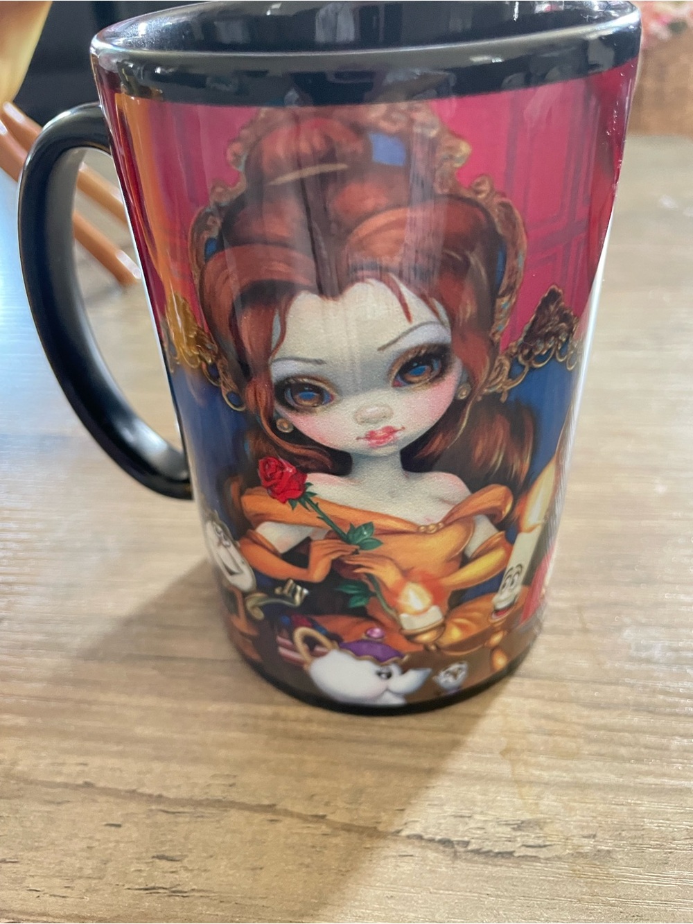 Wonder ground gallery x Disney Jasmine Becket Griffith Artist “BELLE”  cup mug